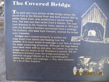 Wawona Bridge. Photo by the Keatons, June 2008